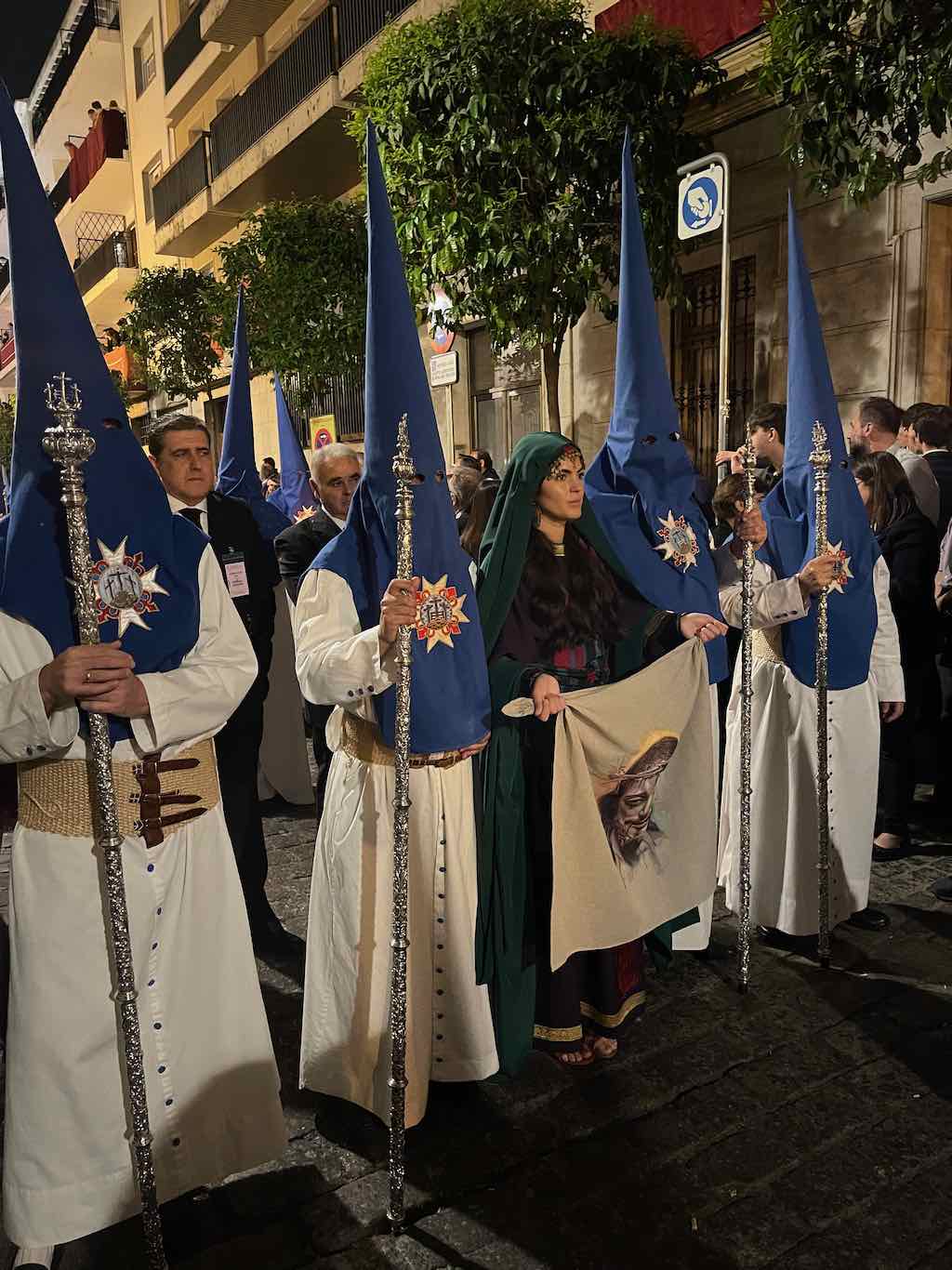 Sevilla bei Nacht